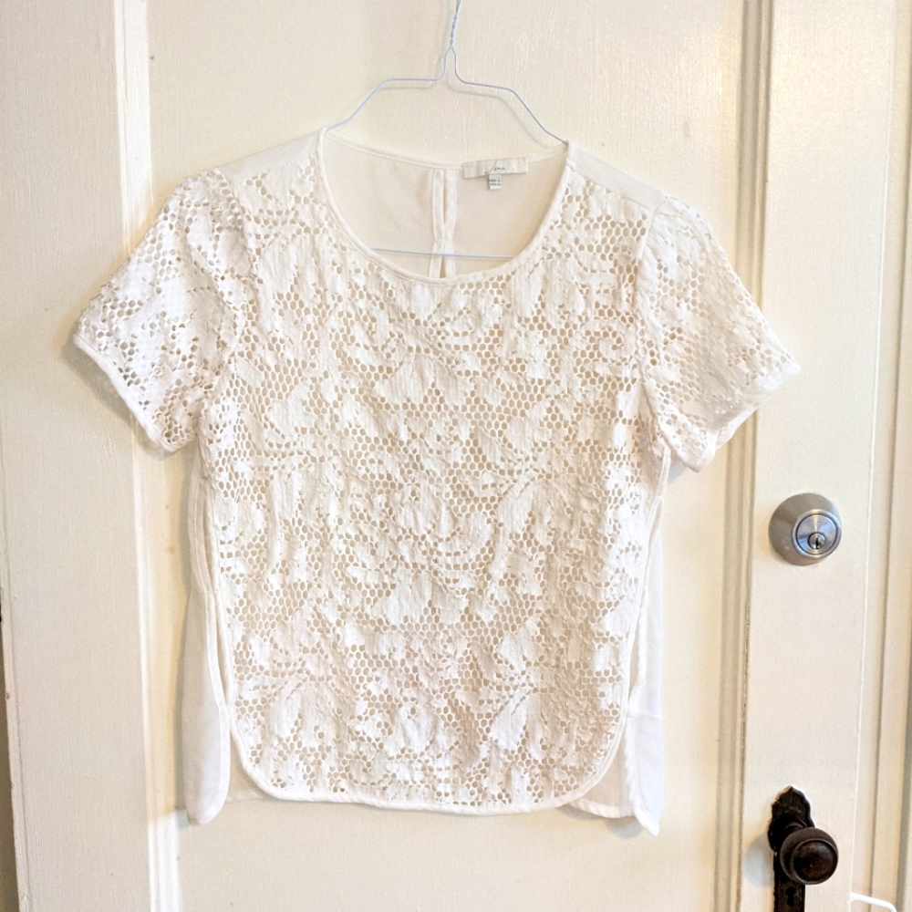 Women's Lace Blouse Size Sm